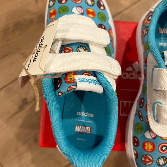 Adidas X Marvel Superhero sneakers - never worn - size 12K - Picture 8 of 9